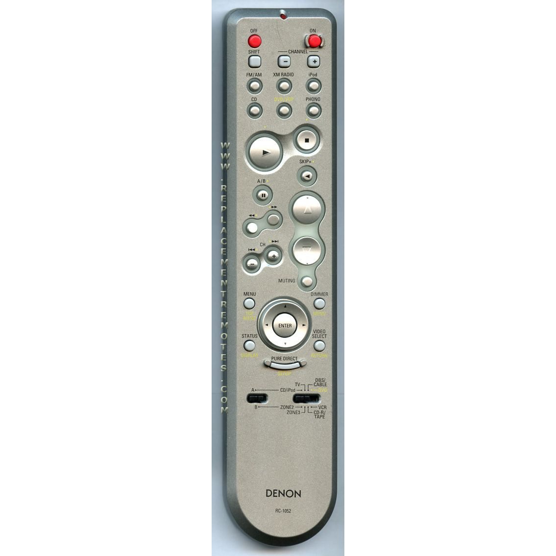 Denon RC1052 Receiver Remote Control