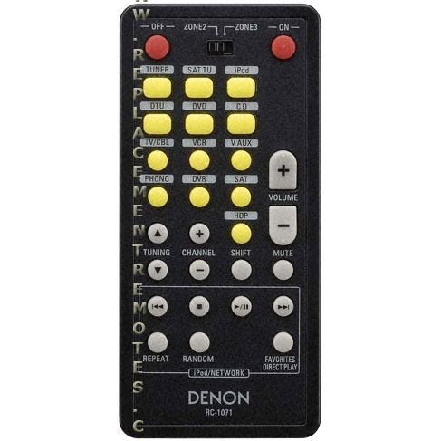 Télécommande du récepteur Denon RC1071