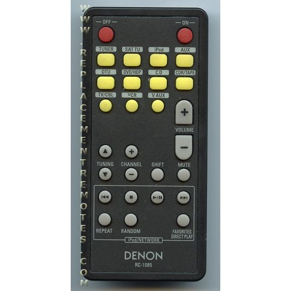 Control remoto del receptor Denon RC1085