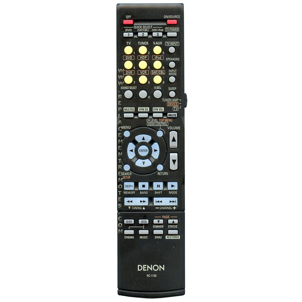 Denon RC1120 Receiver Remote Control