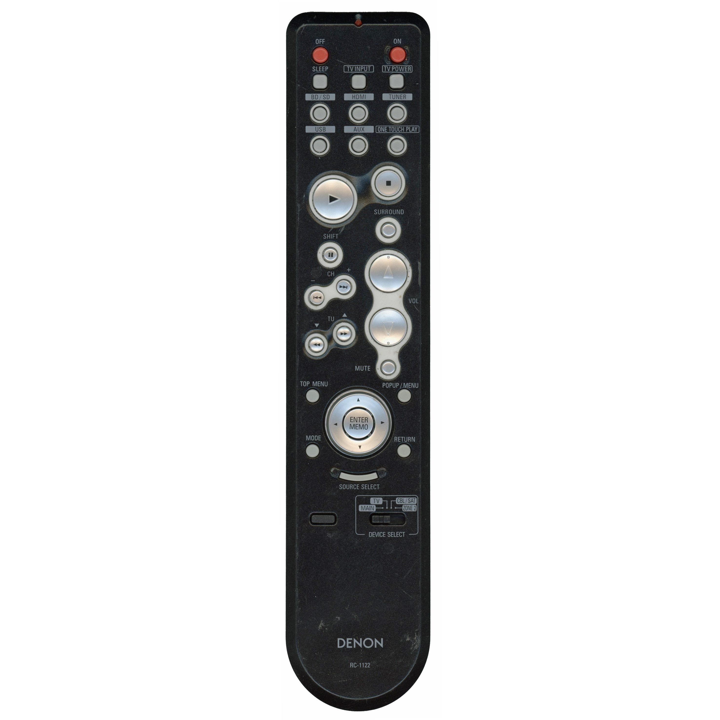Denon RC1122 Receiver Remote Control