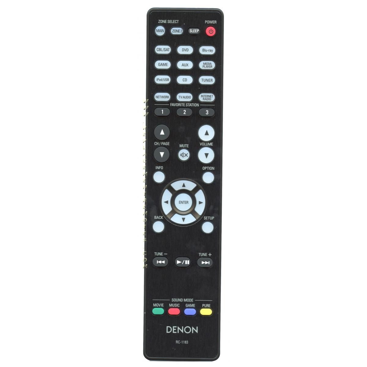 Télécommande pour home cinéma Denon RC1183