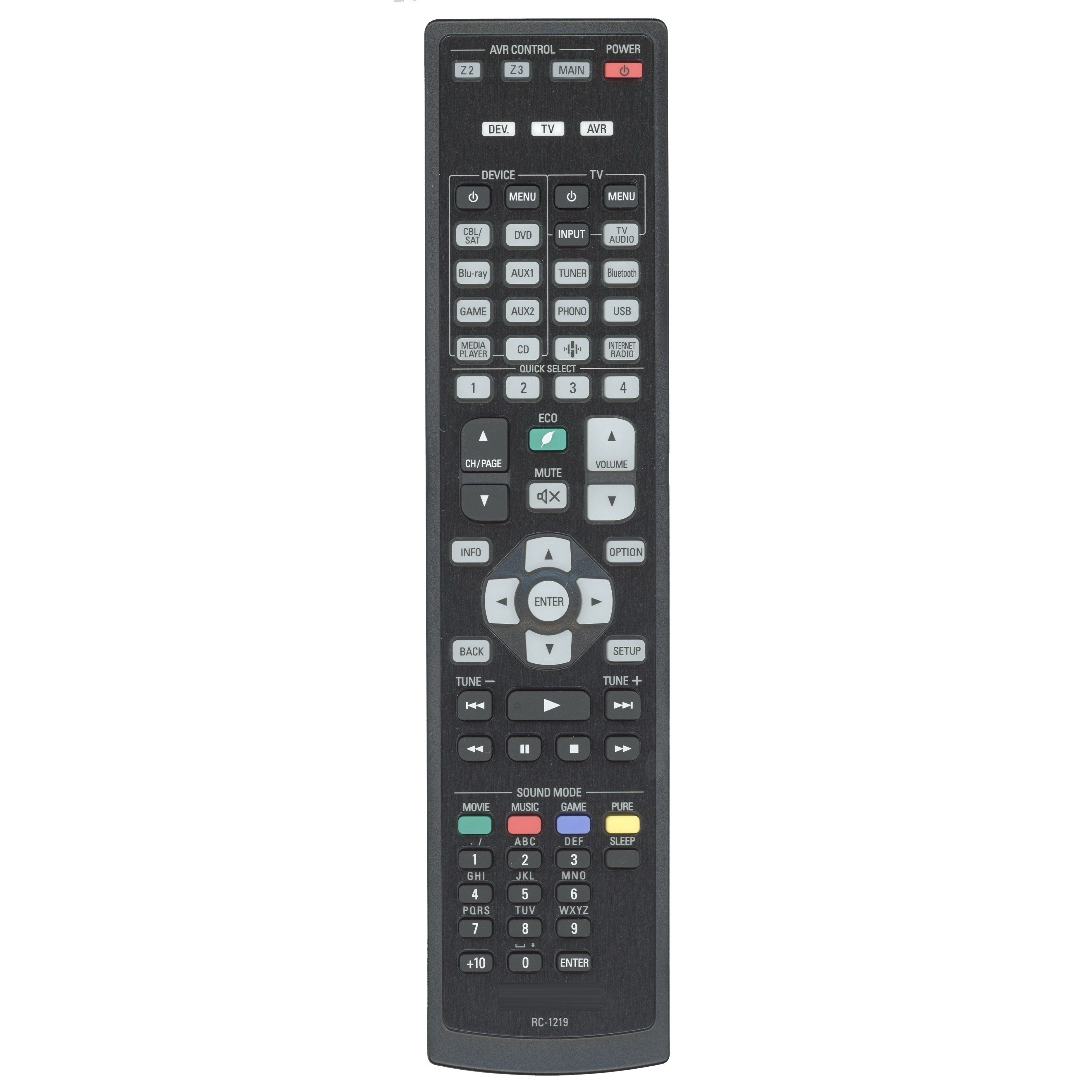 Mando a distancia para receptor A/V Denon RC-1219 - 30701024100AS