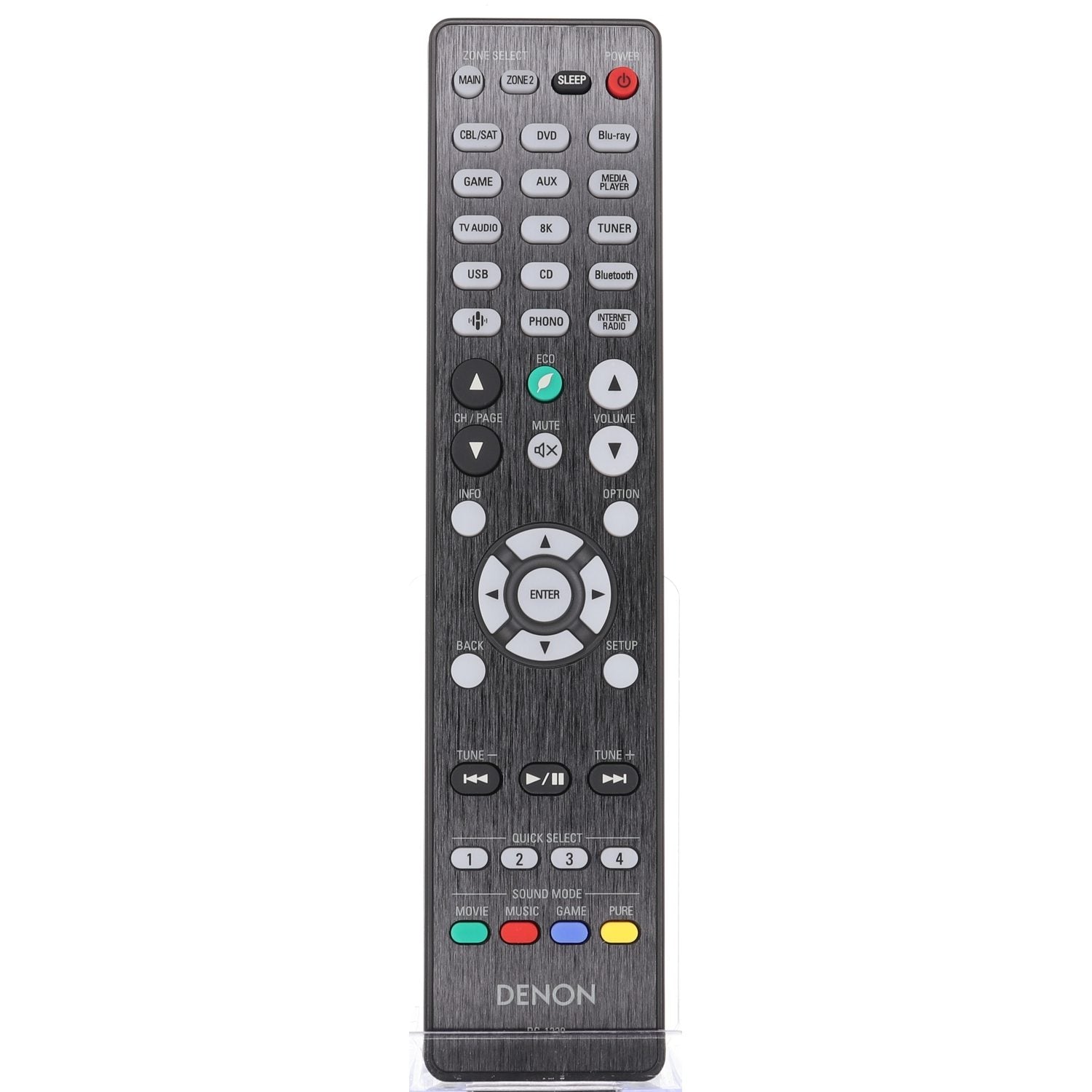 Denon RC-1211 A/V Receiver Remote Control | For AVRX6300, AVRX4300H, AVRX6300H - 30701022600AS