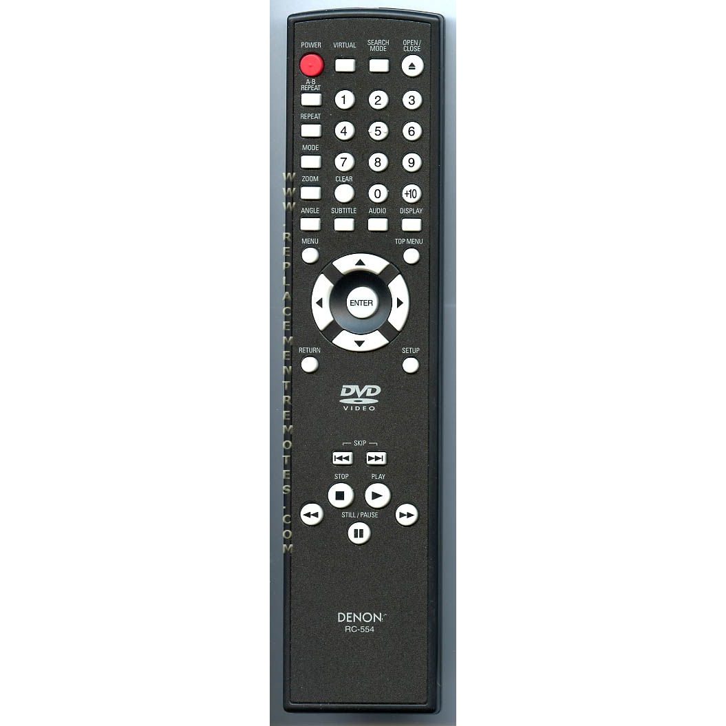 Denon RC554 DVD Remote Control