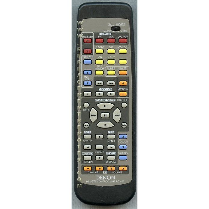 Denon RC872 Receiver Remote Control