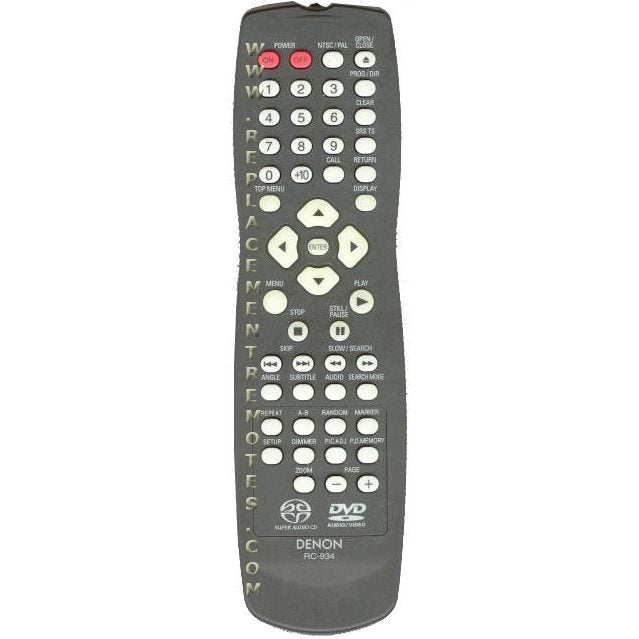 Télécommande DVD Denon RC934