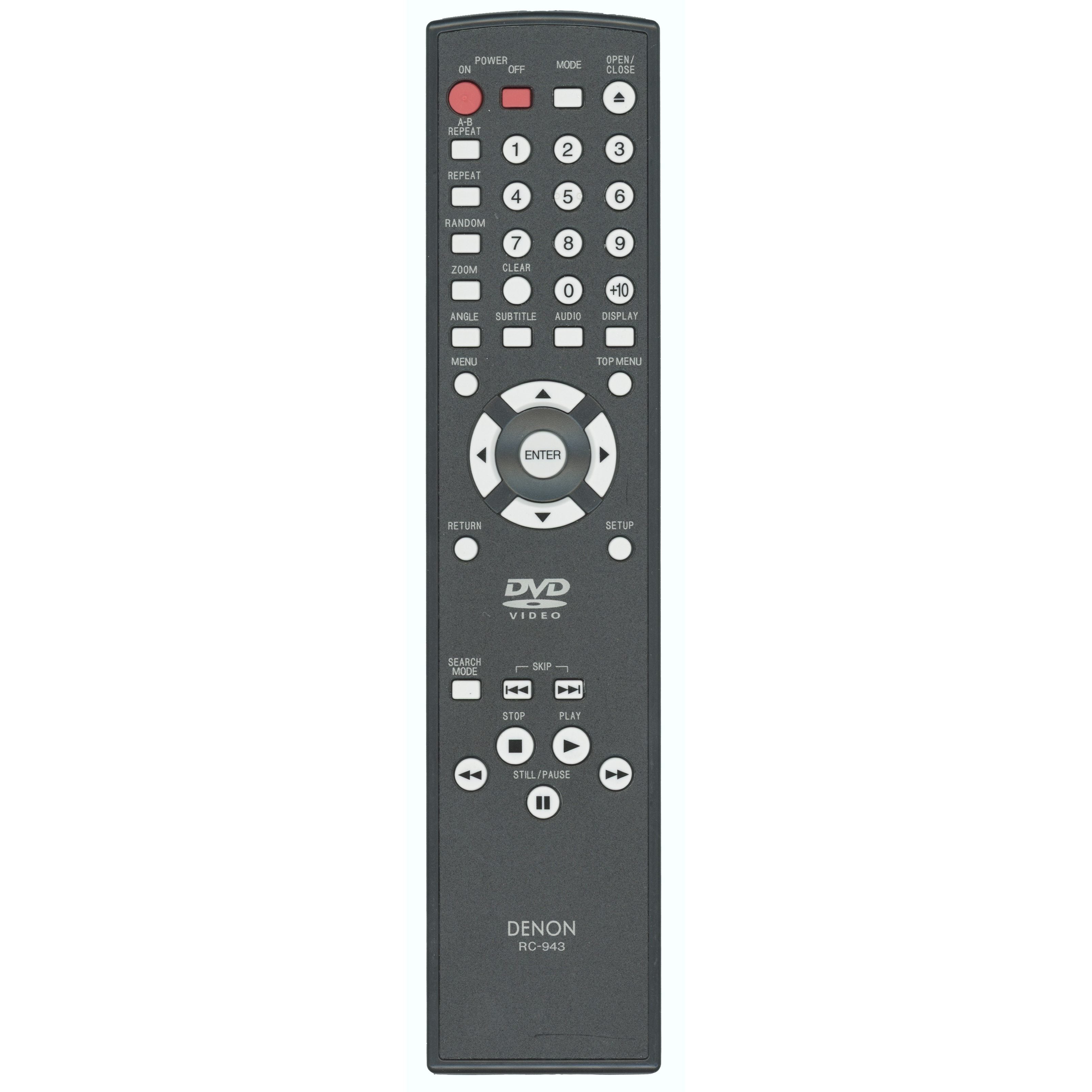 Denon RC943 DVD Remote Control