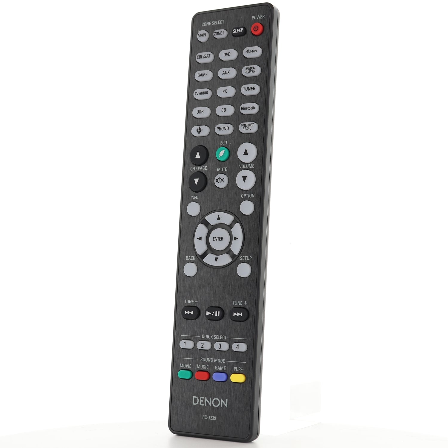 Denon RC-1239 Audio/Video Remote Control for AV Receivers - 30701028000AD