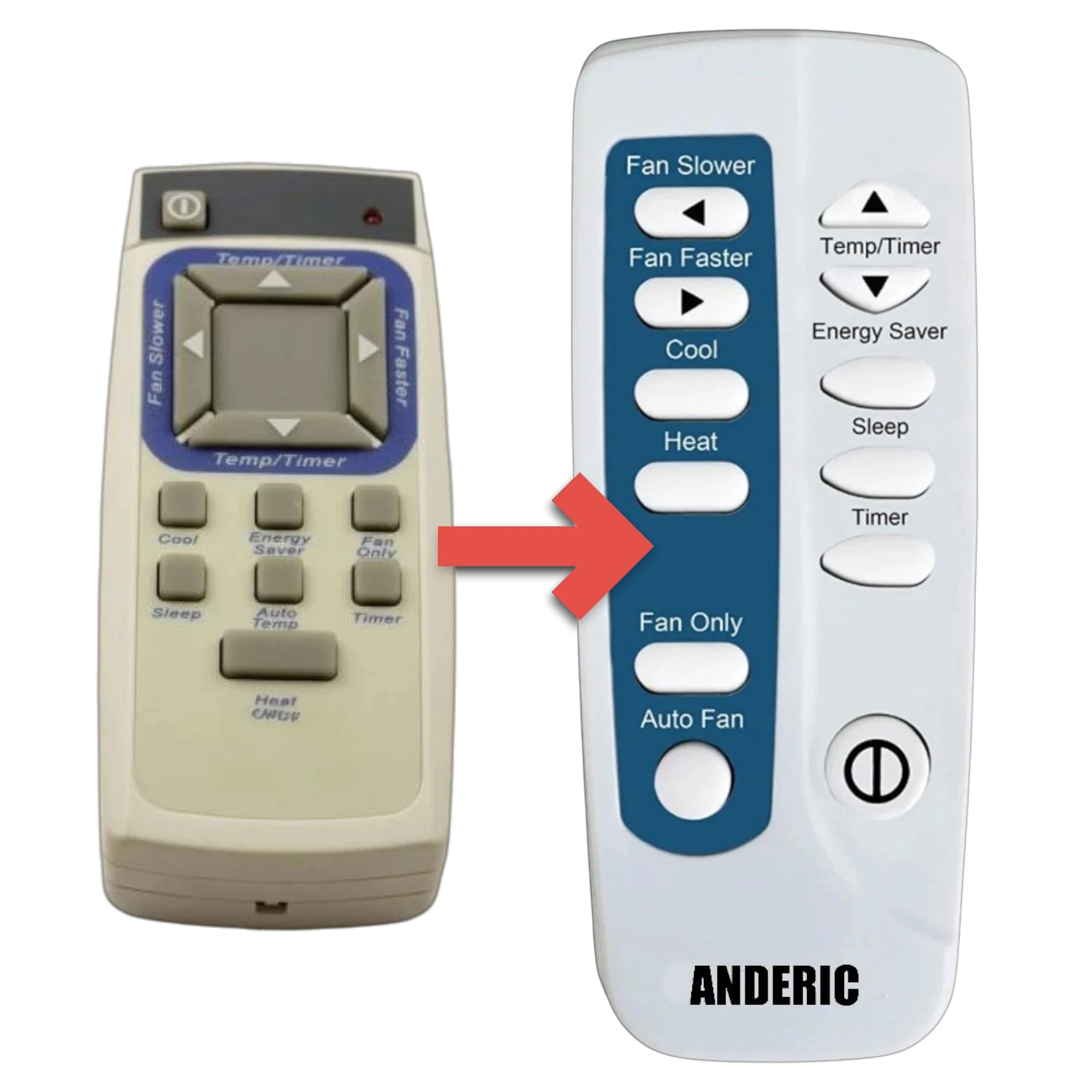 Control remoto del aire acondicionado Frigidaire 5304456624