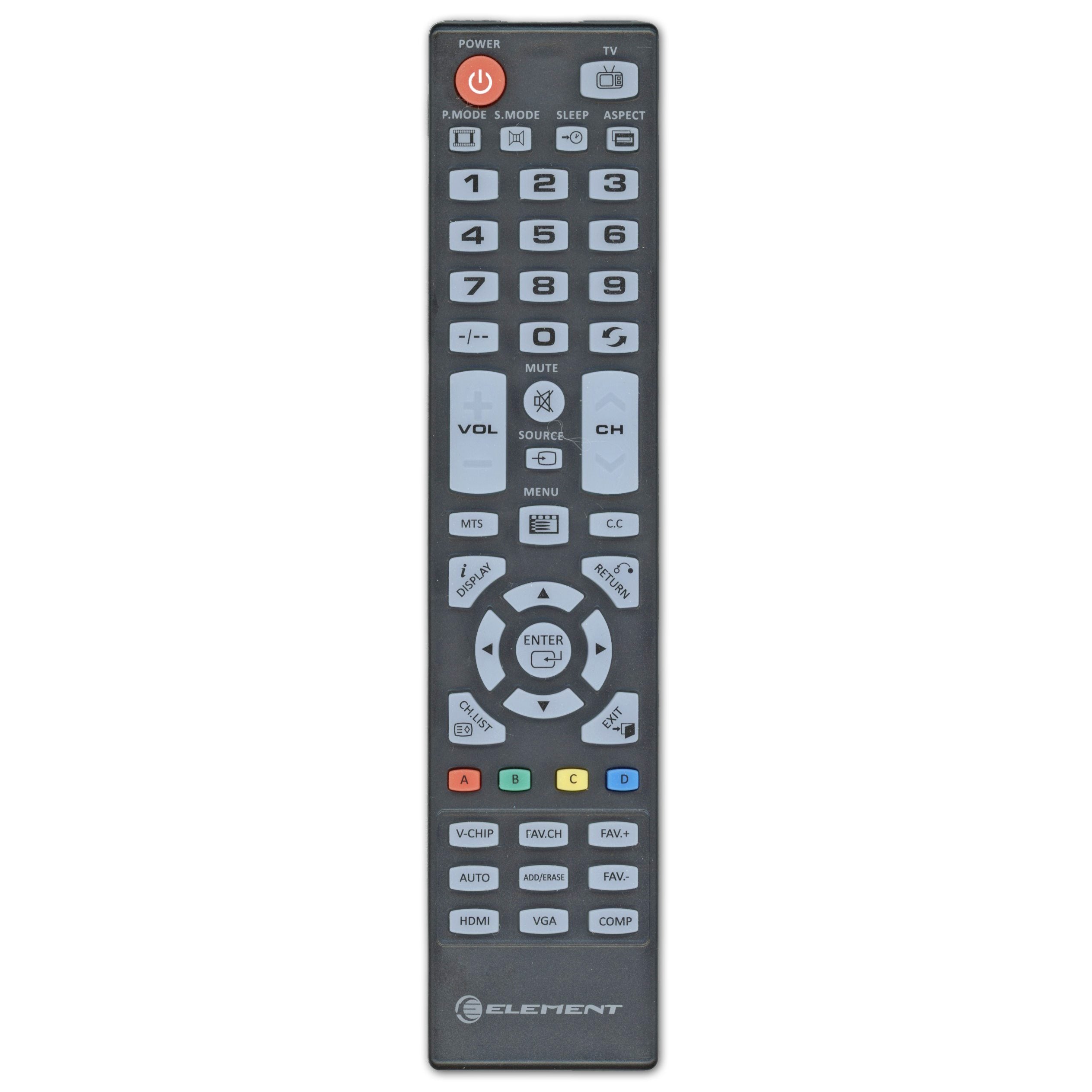 Télécommande TV Element BFV3001 3.0