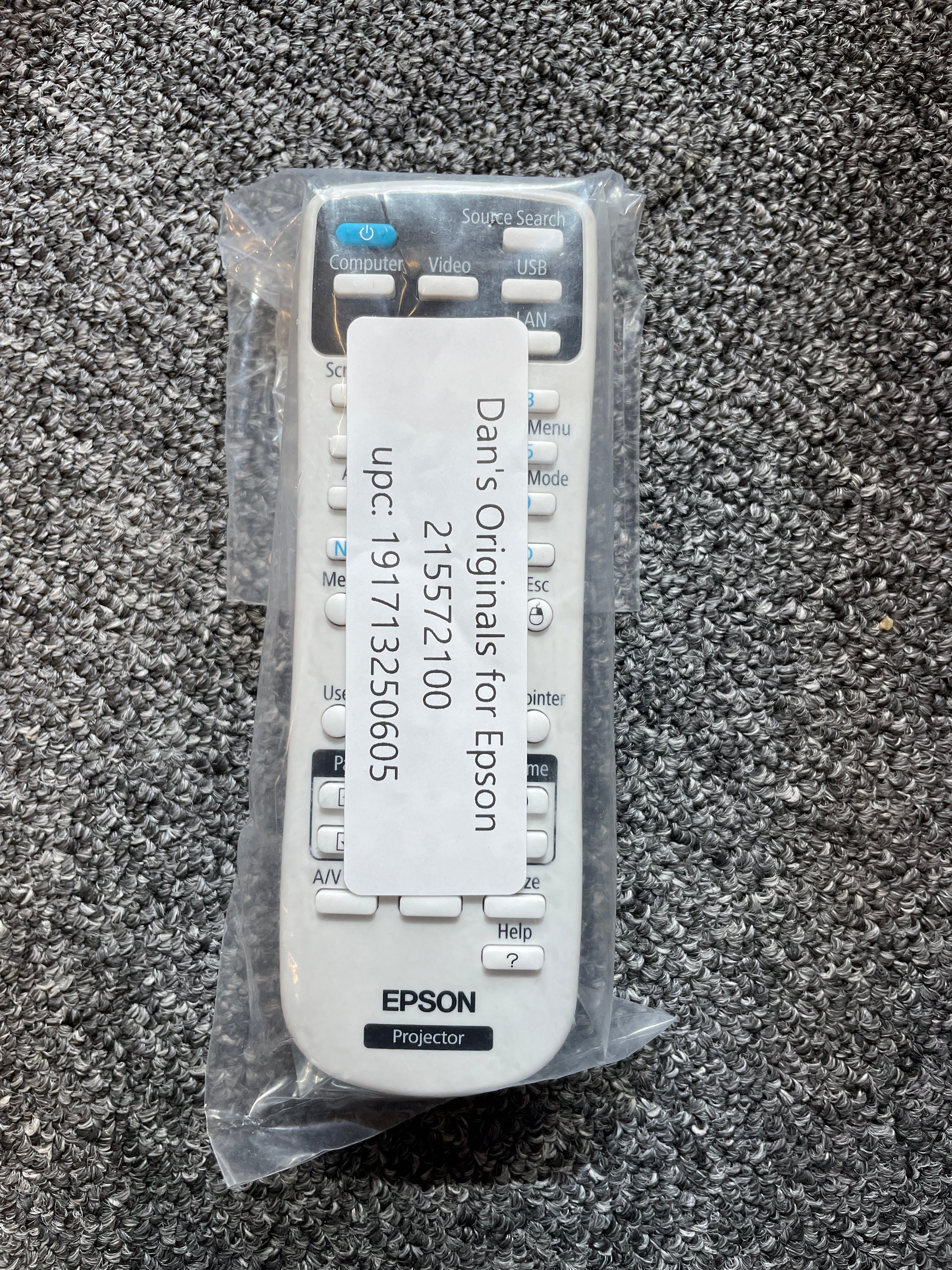 Control remoto del proyector Epson 215572100