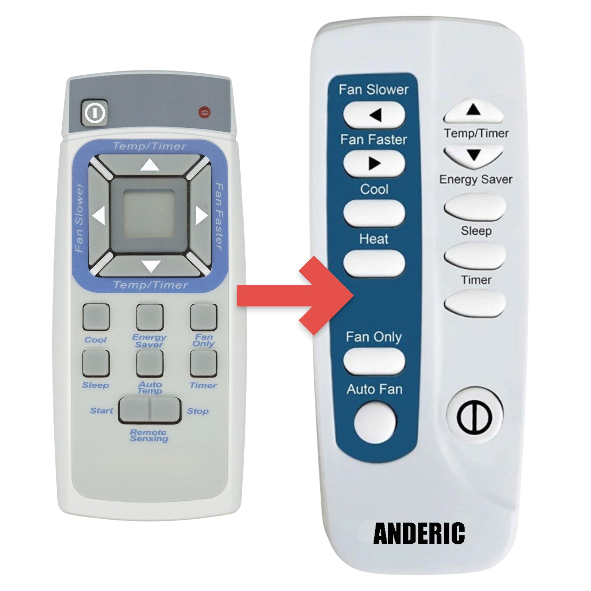 Control remoto del aire acondicionado Frigidaire 309902201
