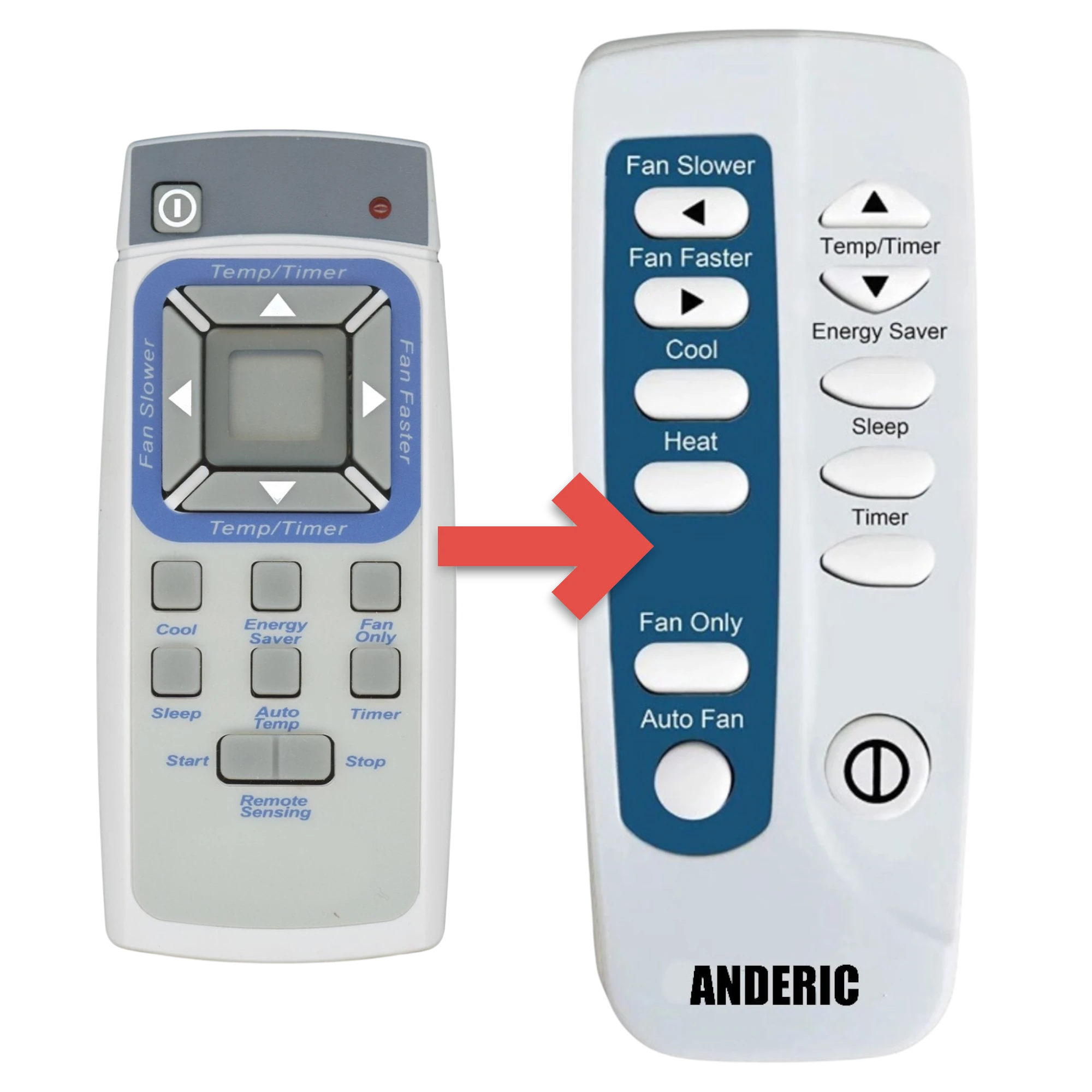 Control remoto del aire acondicionado Frigidaire 309902202