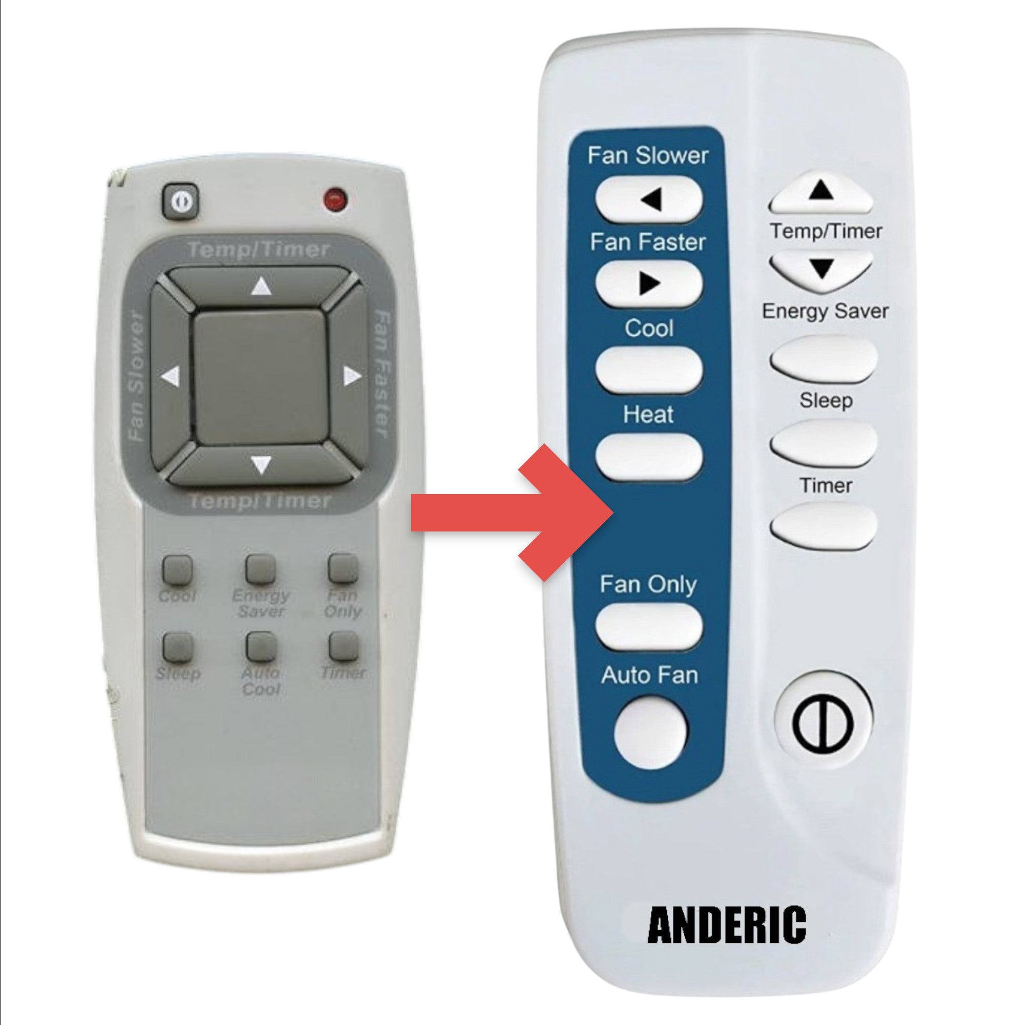 Control remoto del aire acondicionado Frigidaire 40537378