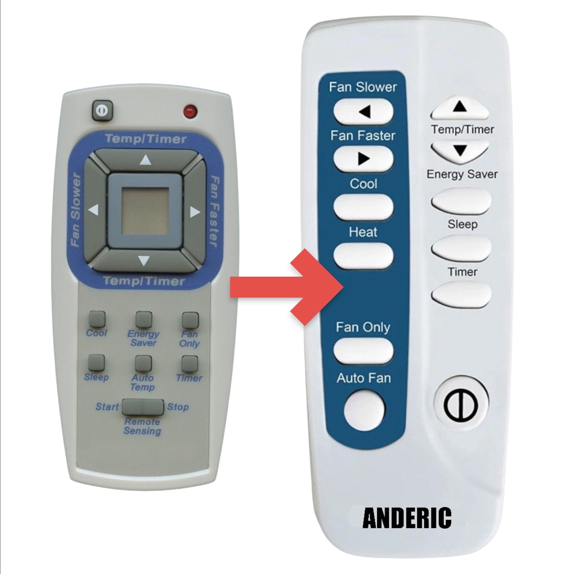 Télécommande pour climatiseur Frigidaire 5304459106