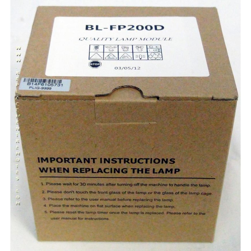 Lámpara BLFP200D genérica para proyector Optoma
