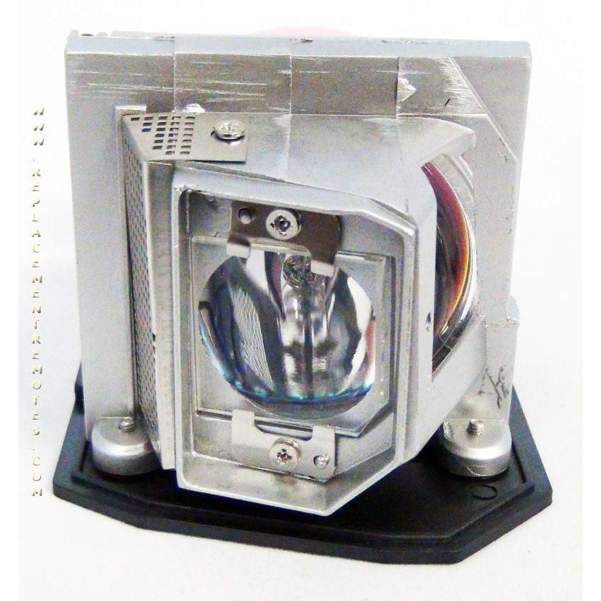 The Generic BLFP230D with OEM Bulb for Optoma Projector features a black-base lamp assembly with reflective surface and metal housing, ideal for maintaining your projector's performance.
