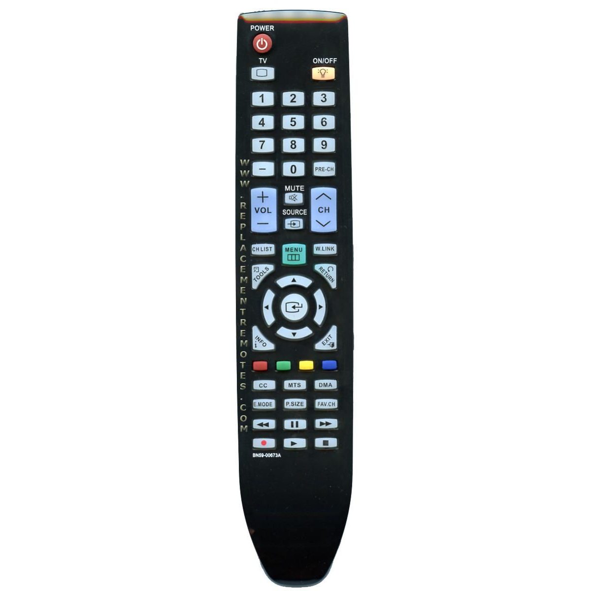 Control remoto genérico BN5900673A para televisor Samsung