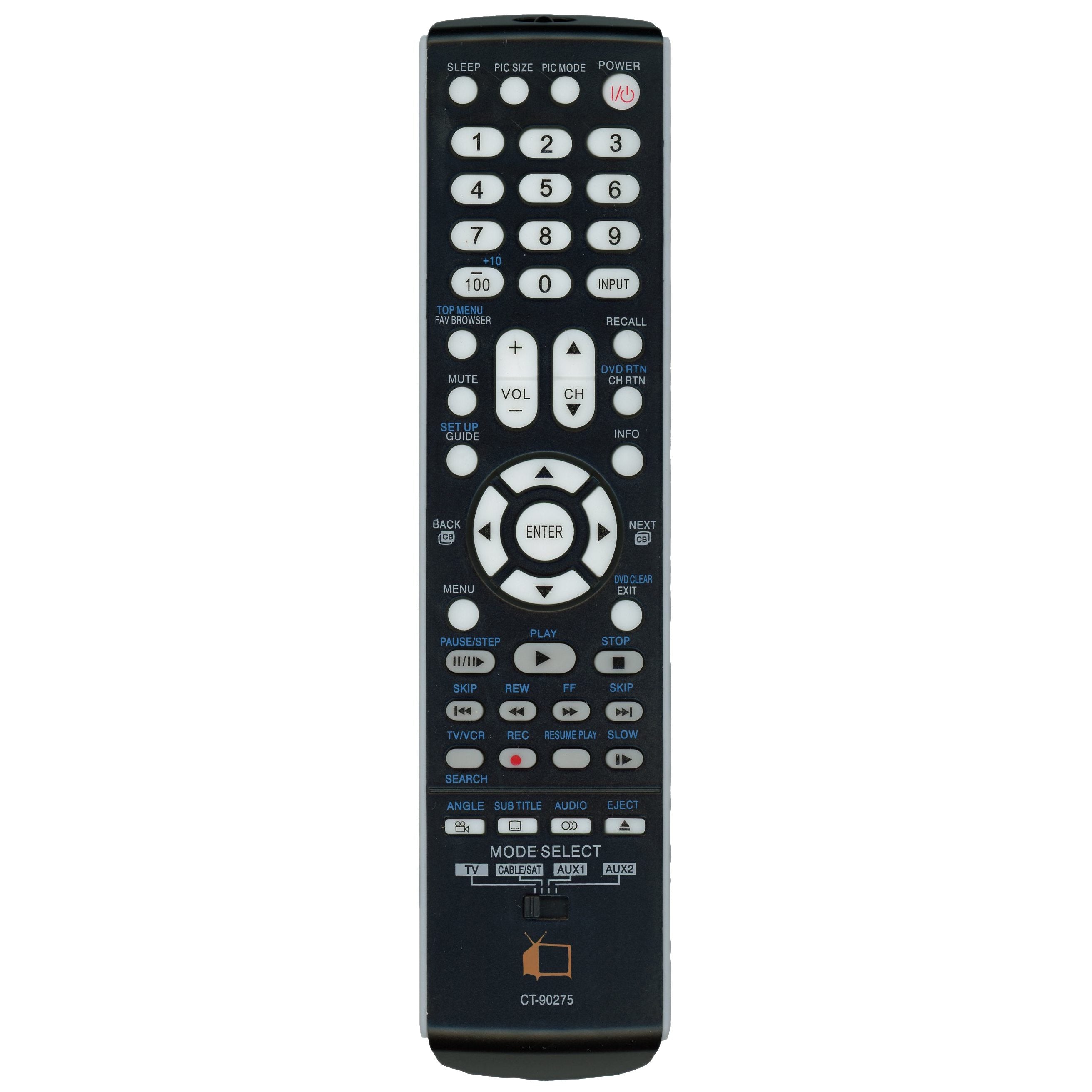 Télécommande générique CT90275 pour téléviseur Toshiba