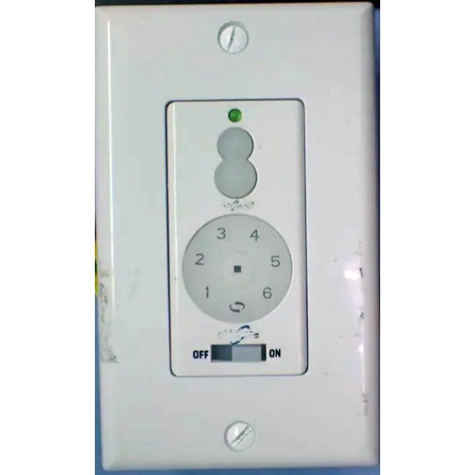 Control remoto genérico para ventilador de techo con cable KUJCE10501