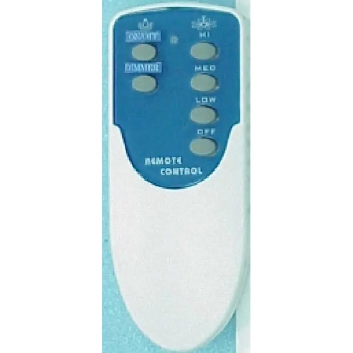 Control remoto genérico para ventilador de techo KUJCE9002