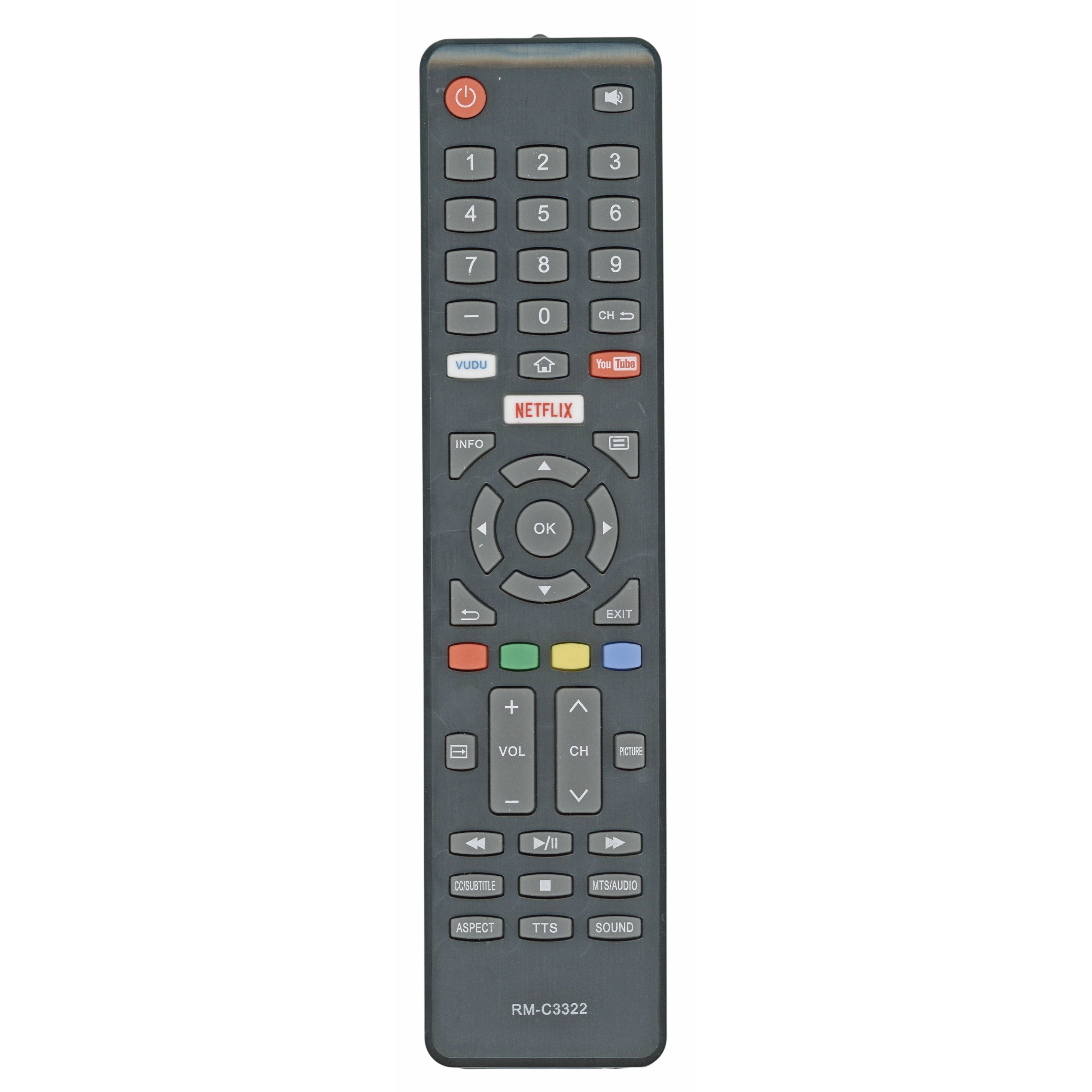 Generic RRMC3322 TV Remote Control