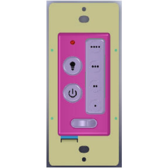 Control remoto genérico para ventilador de techo UC9054T