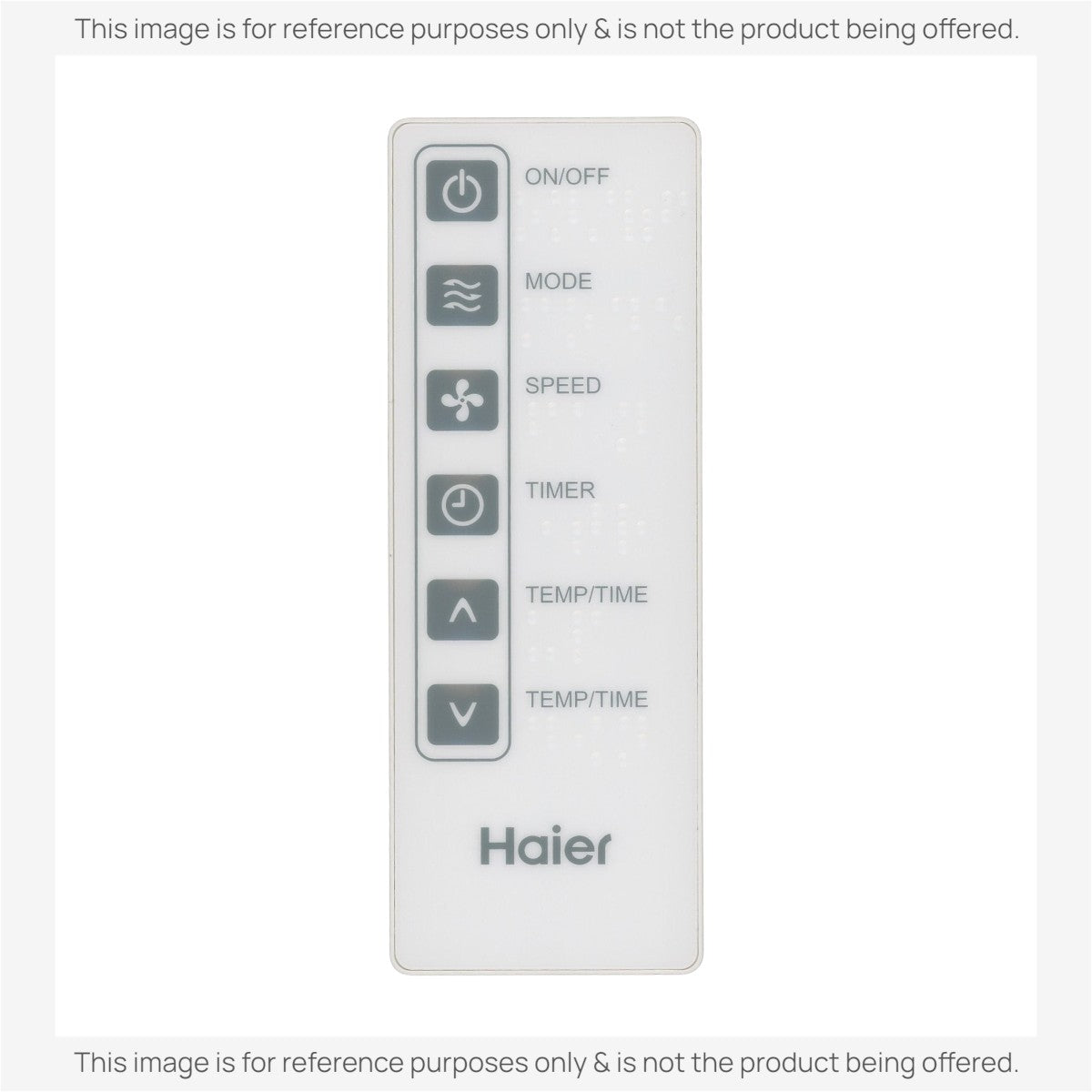 Control remoto del aire acondicionado Haier A0010401791