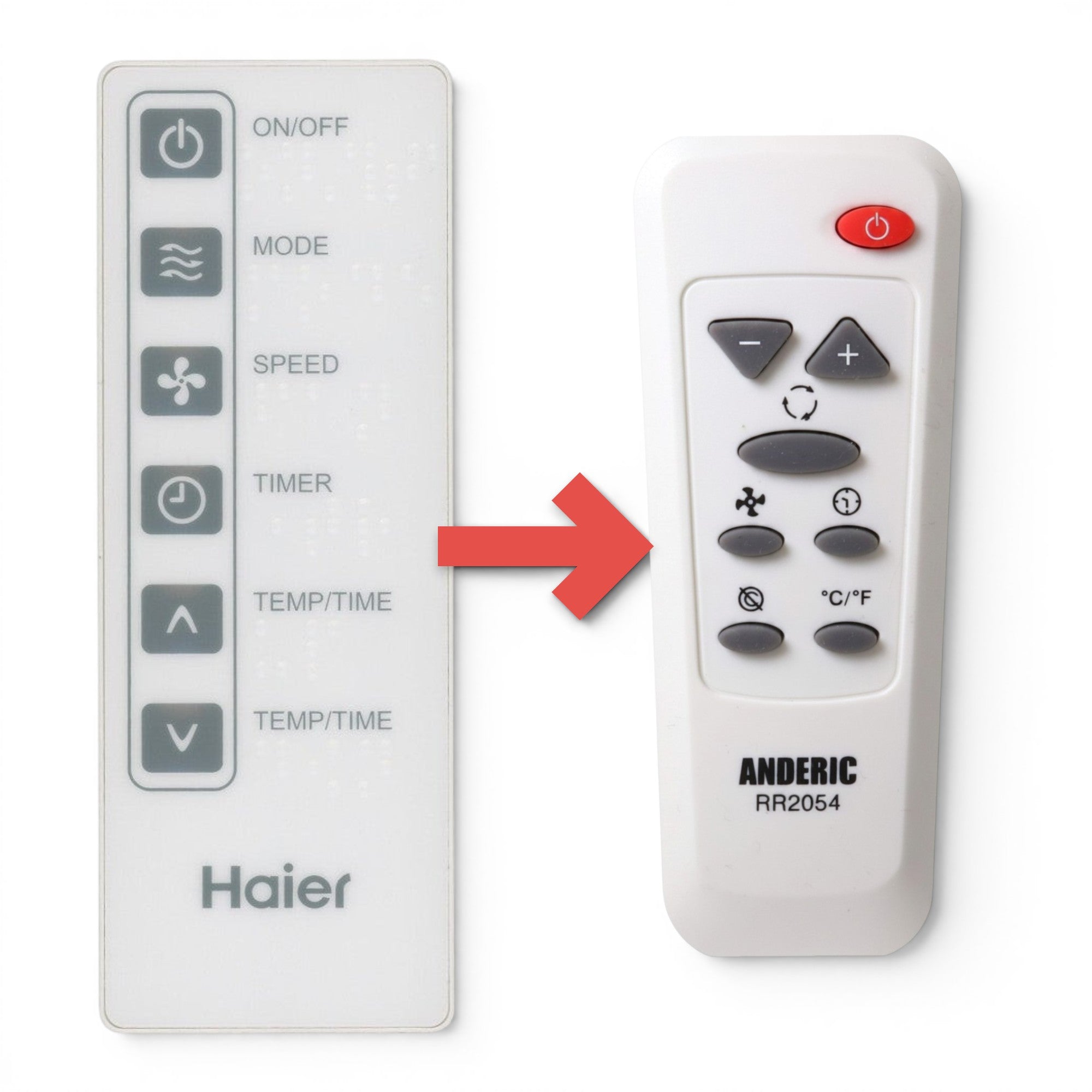 Control remoto del aire acondicionado Haier A0010401791
