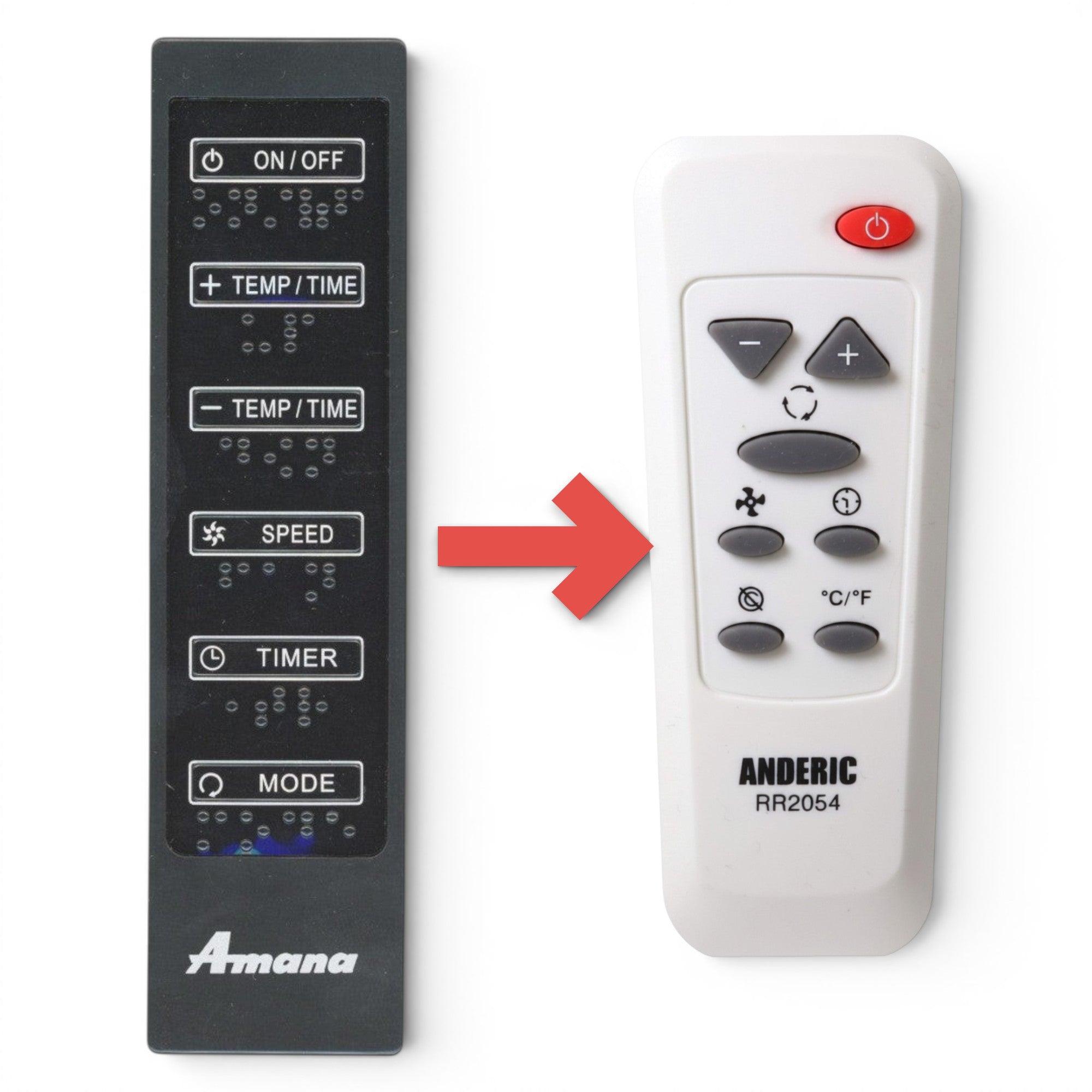 Control remoto del aire acondicionado Haier AC562072