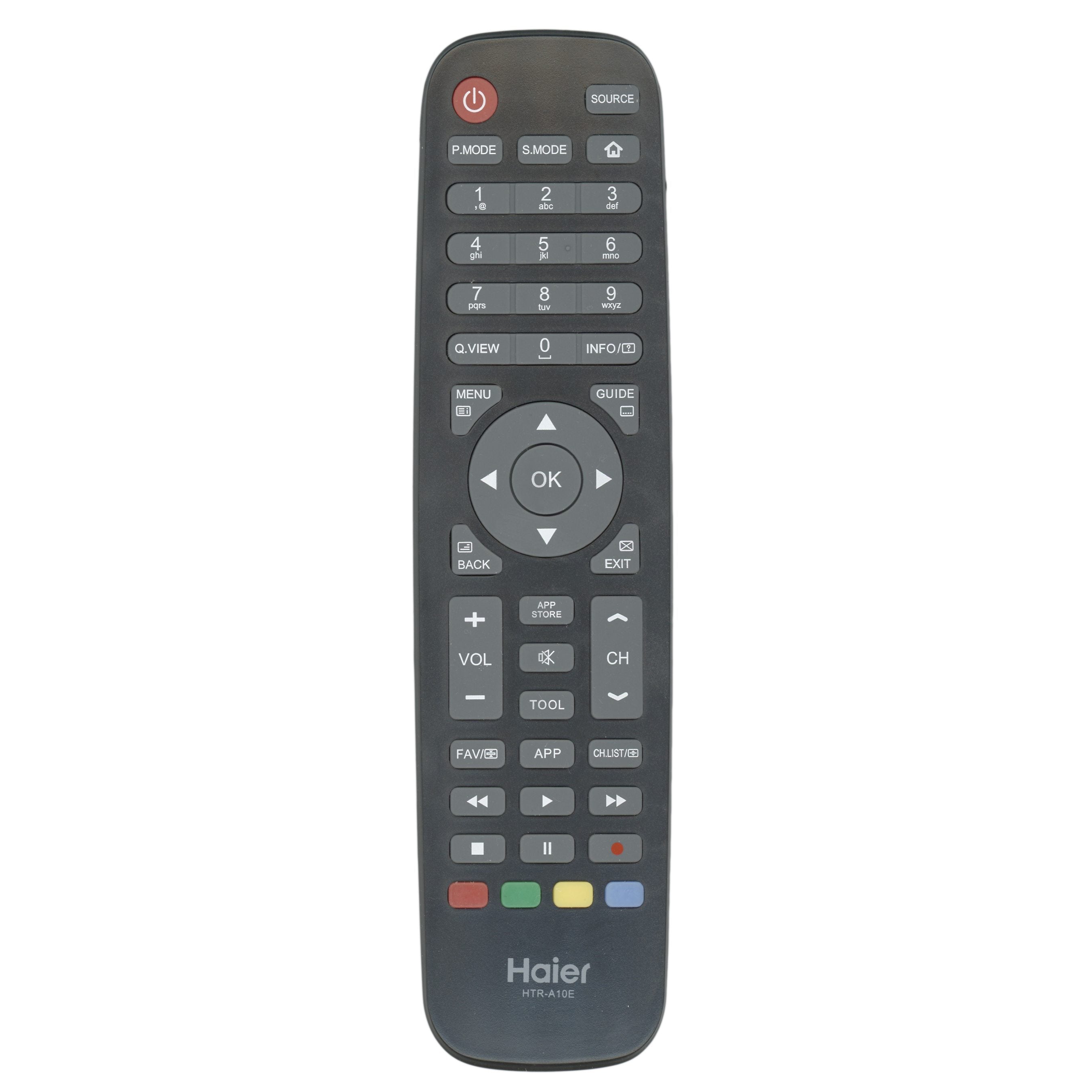 Control remoto para televisor Haier HTRA10E