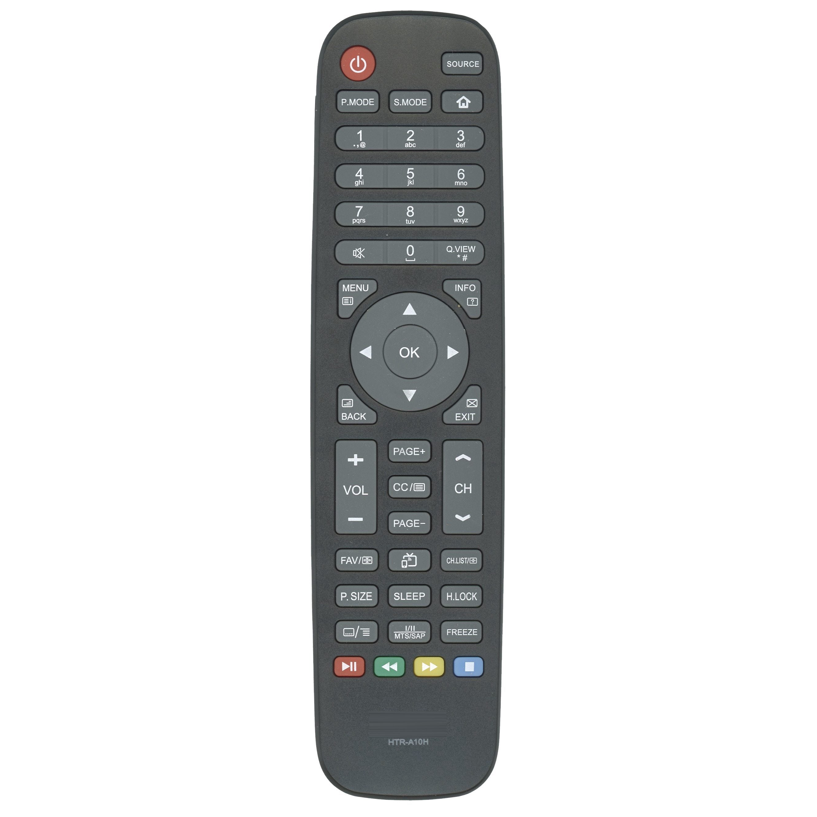 Télécommande pour téléviseur Haier HTRA10H