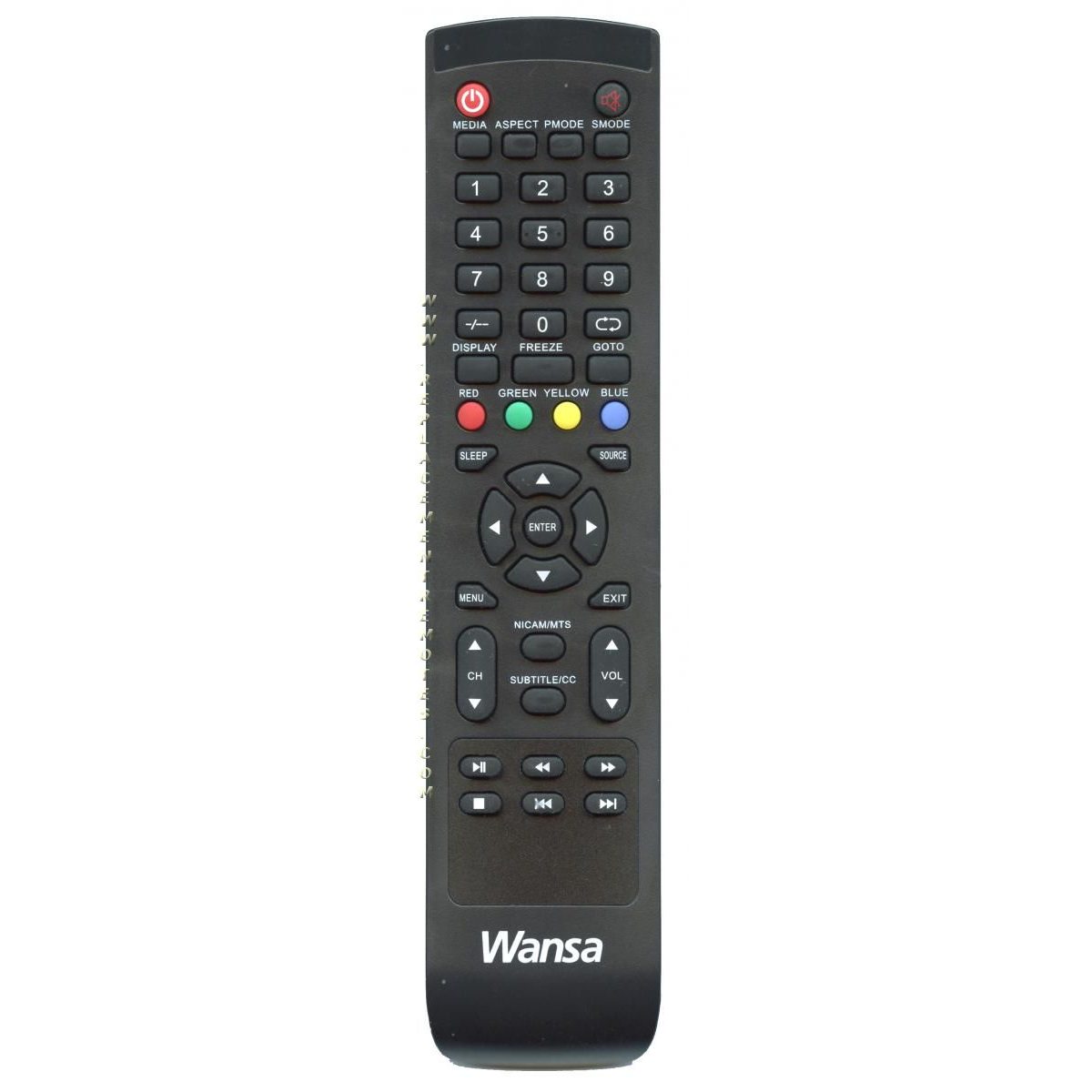 Haier LE40D3281 for Wansa TV Remote Control
