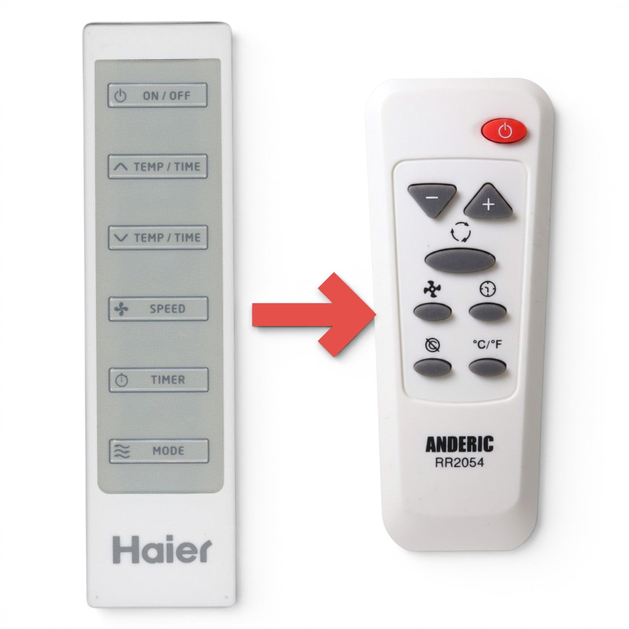 Control remoto del aire acondicionado Haier WJ26X24023