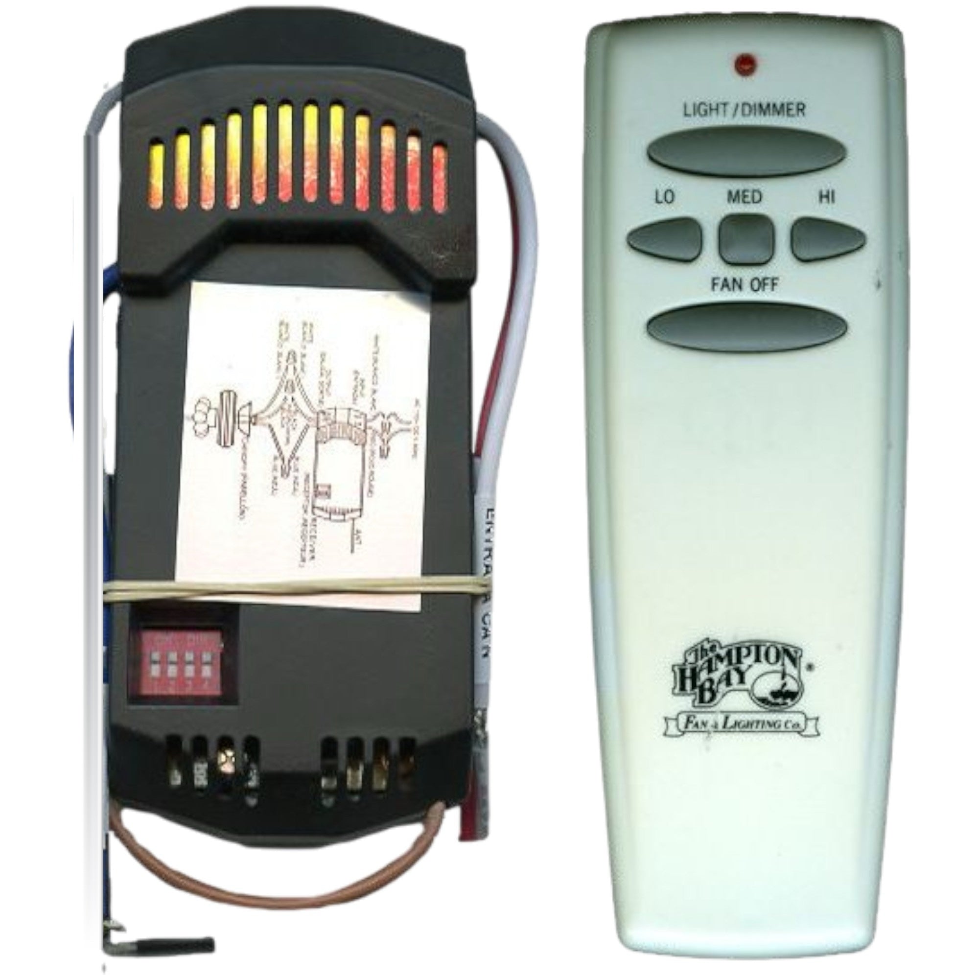 Kit de télécommande pour ventilateur de plafond Hampton Bay FAN28RHD5KIT