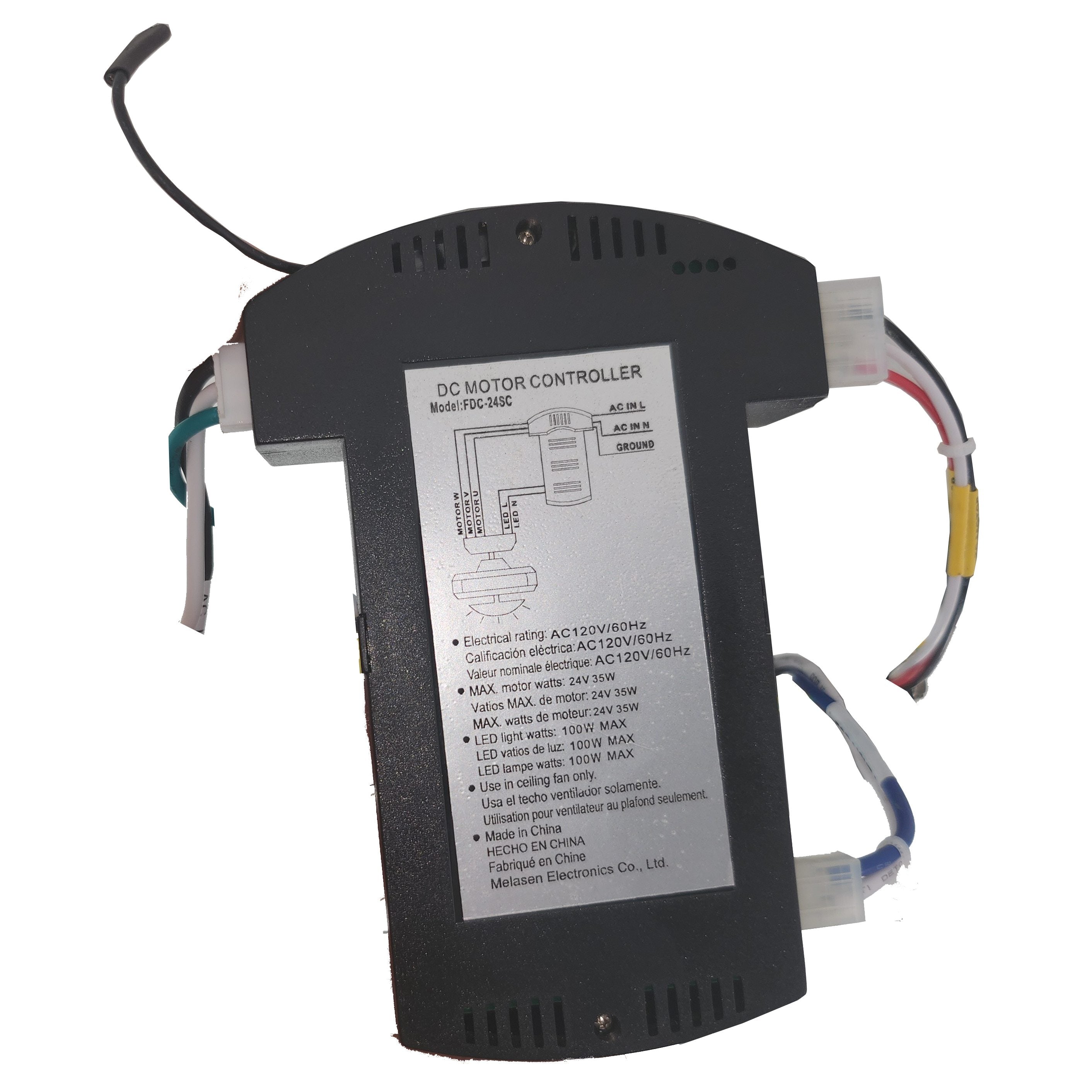 Récepteur pour ventilateur de plafond Hampton Bay FDC-24SC