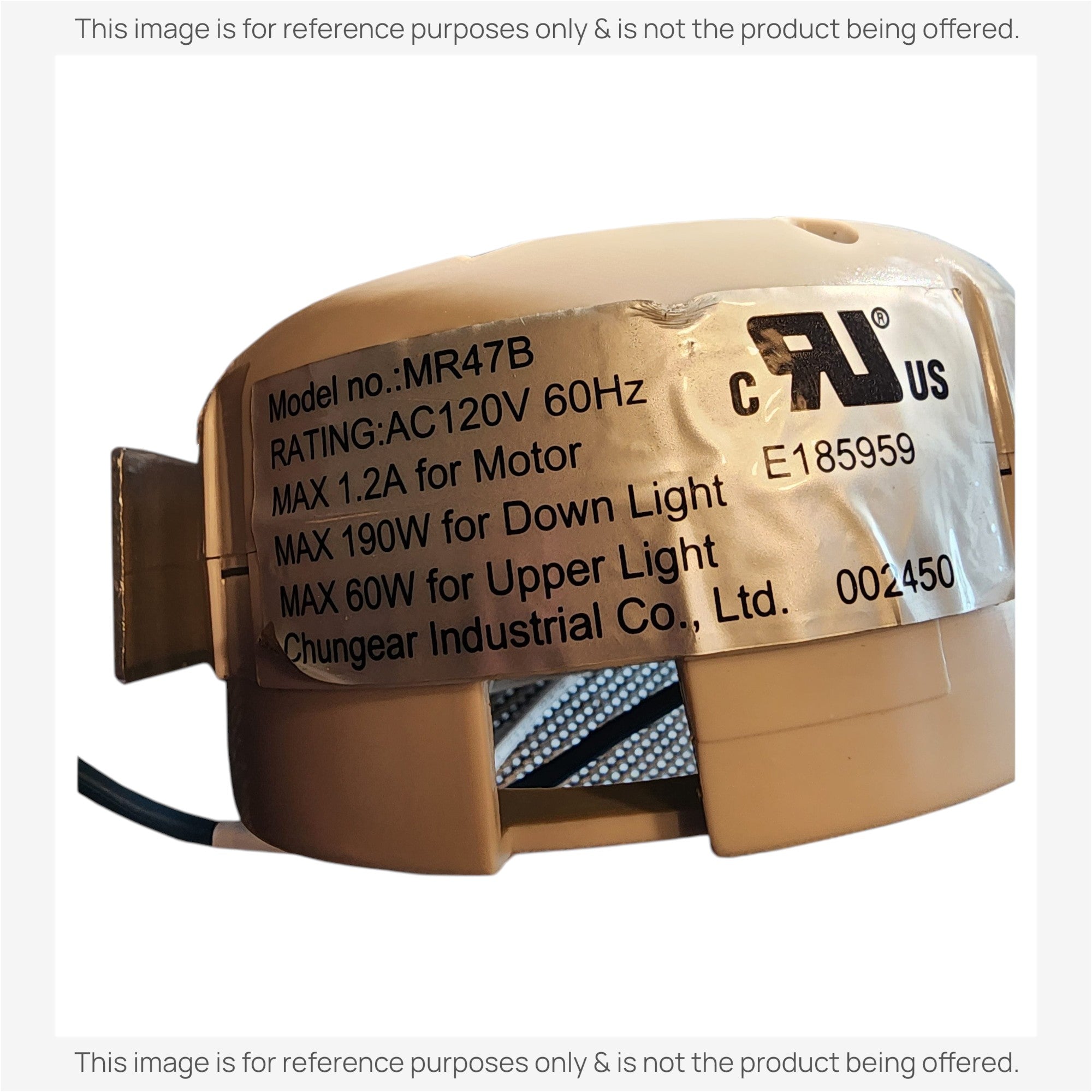 Récepteur pour ventilateur de plafond Hampton Bay MR47B UP/DOWN LIGHT