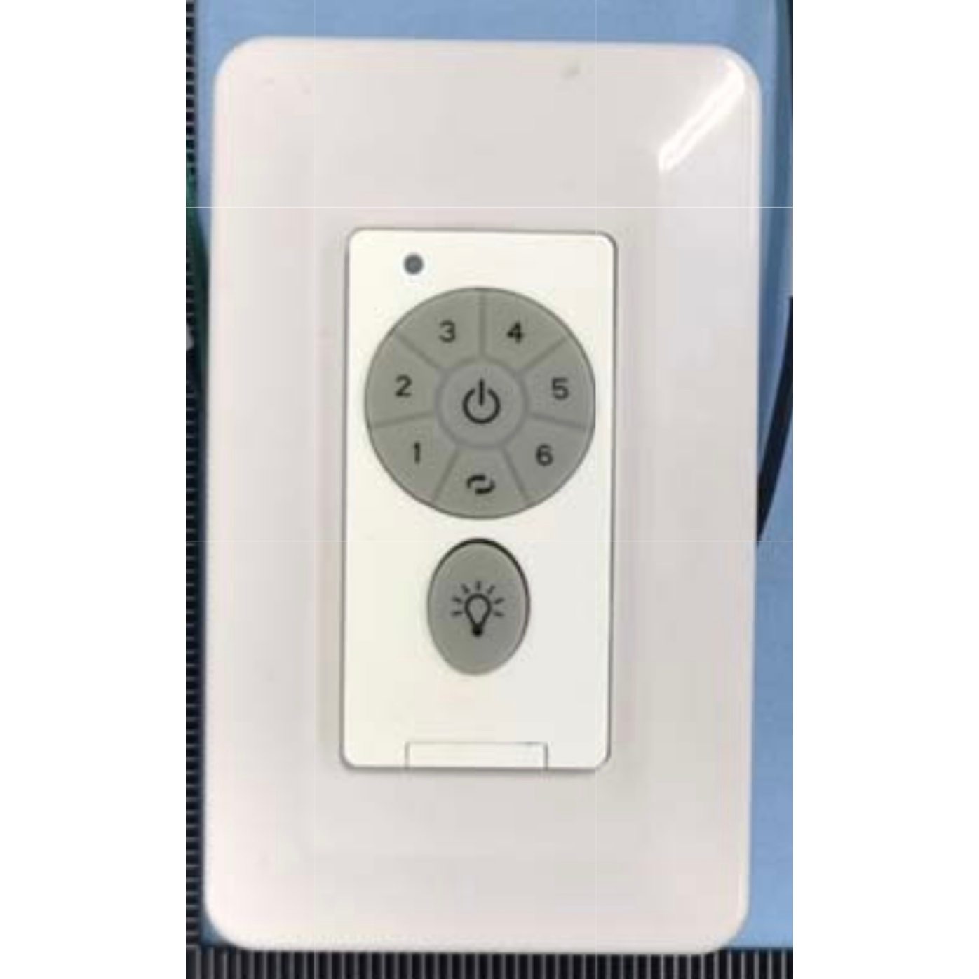 Télécommande murale filaire à 6 vitesses pour ventilateur de plafond Harbor Breeze 2AQZU-18017