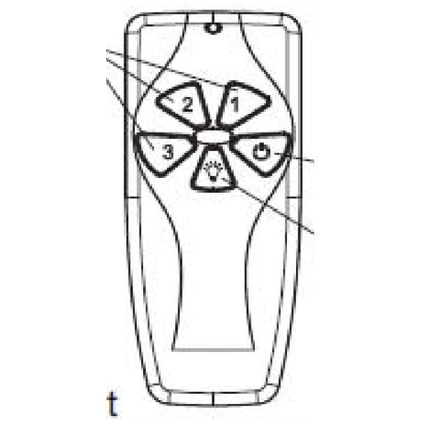 Télécommande pour ventilateur de plafond Harbor Breeze A25-TX006