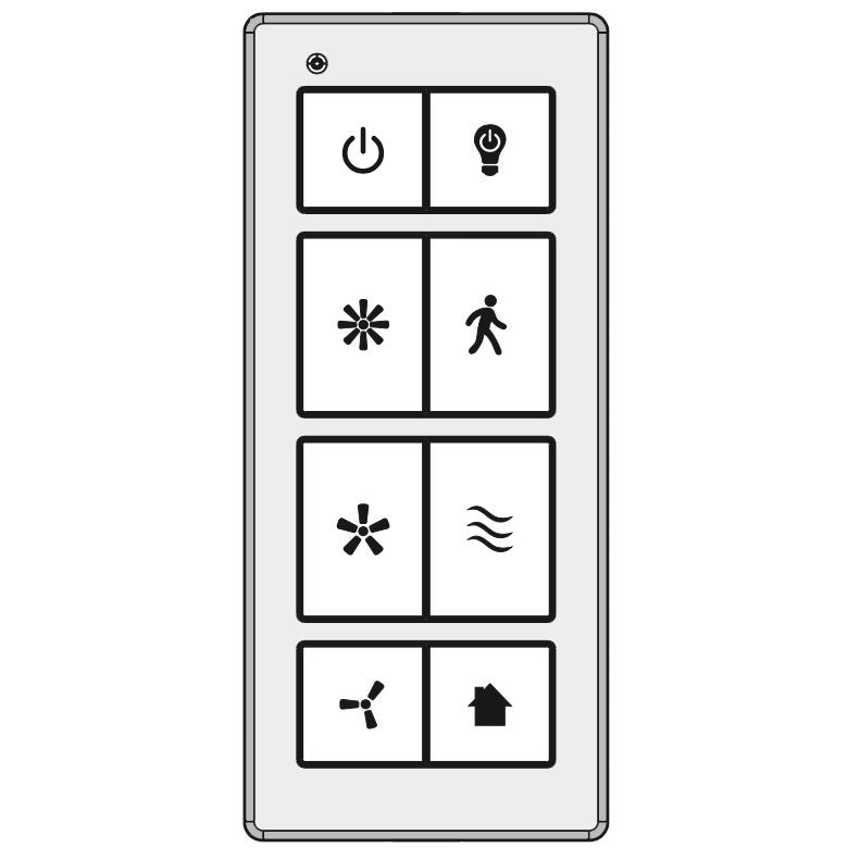 Télécommande pour ventilateur de plafond Harbor Breeze FA0158-D