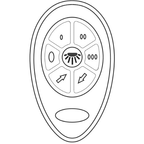 Télécommande pour ventilateur de plafond Harbor Breeze FAN35T2