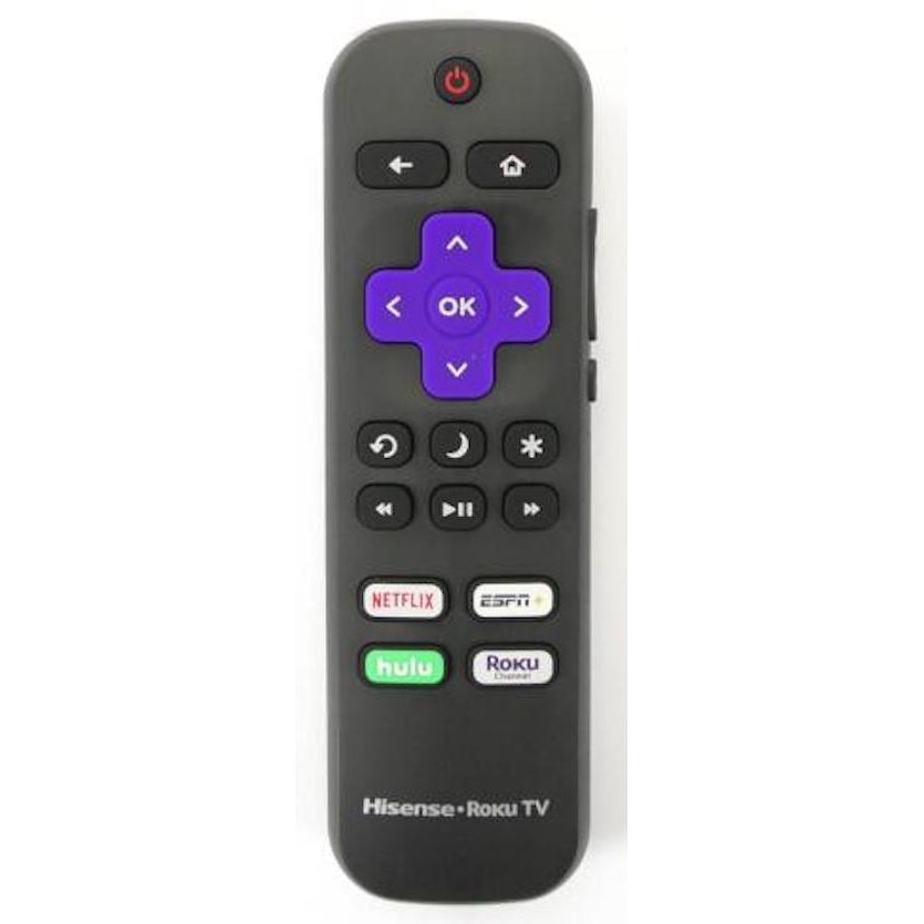 Hisense 249980 Roku TV Control remoto - Netflix, ESPS, Hulu, Roku -249980
