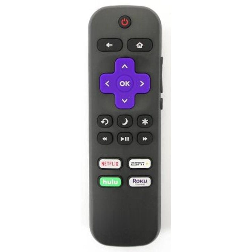 Hisense 249980 Roku TV Control remoto - Netflix, ESPS, Hulu, Roku -249980