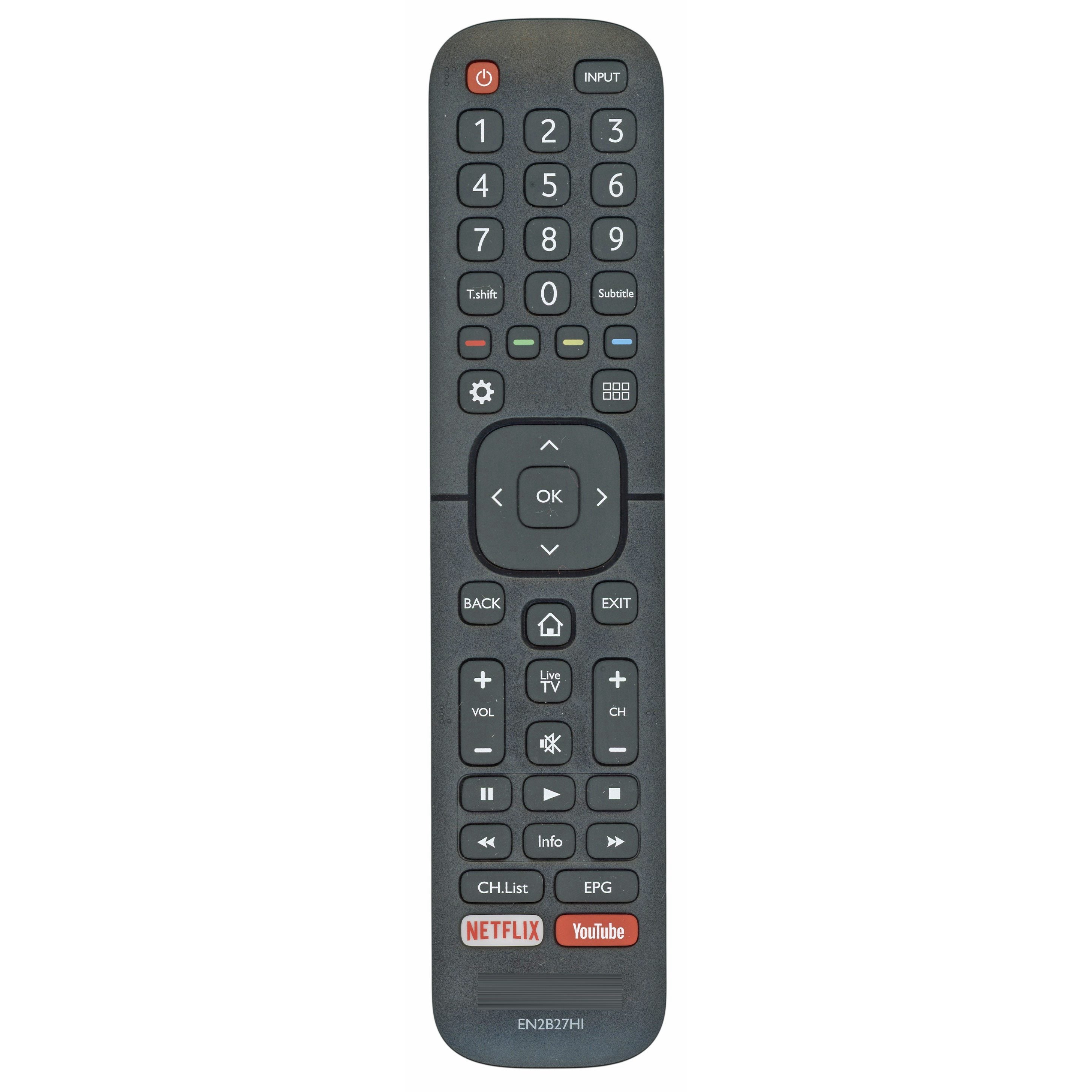 Hisense EN2B27HI HILIFE TV Remote Control
