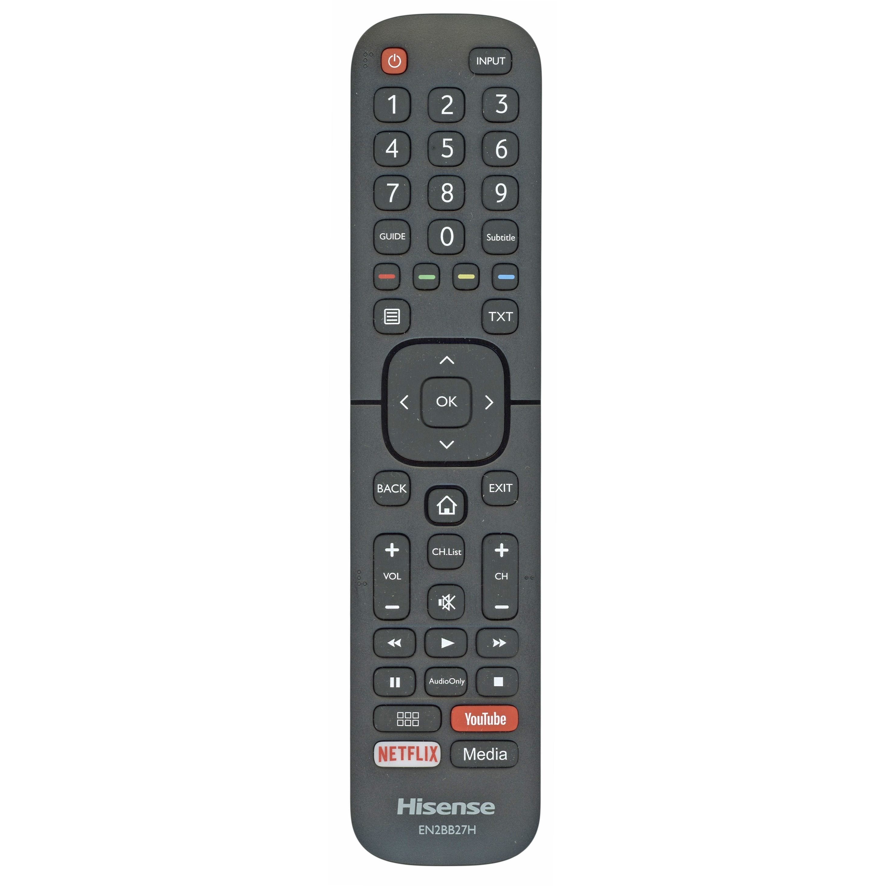 Hisense EN2BB27H TV Remote Control