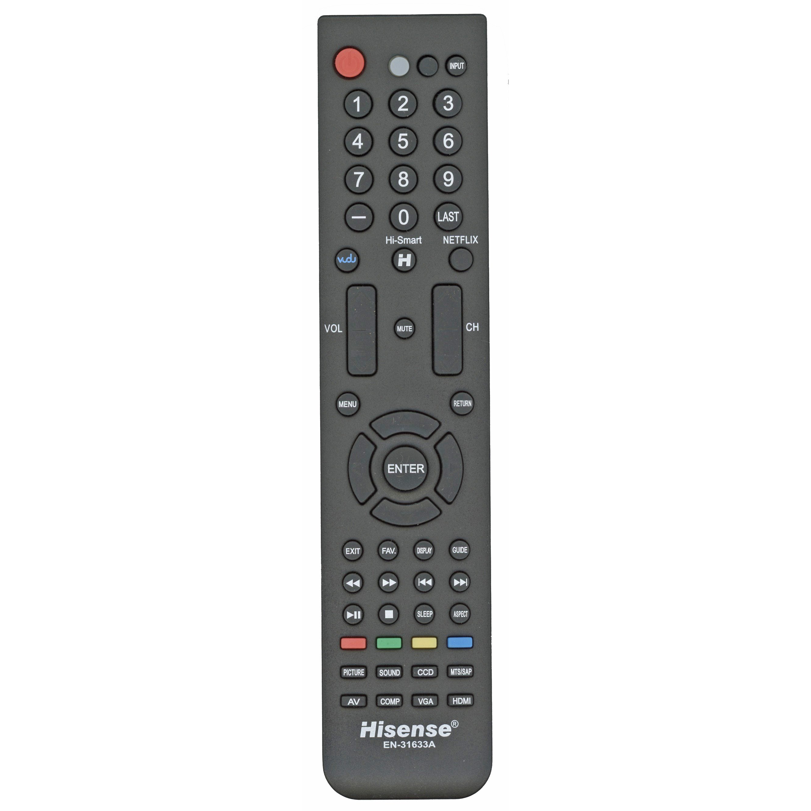 Télécommande pour téléviseur Hisense EN31633A