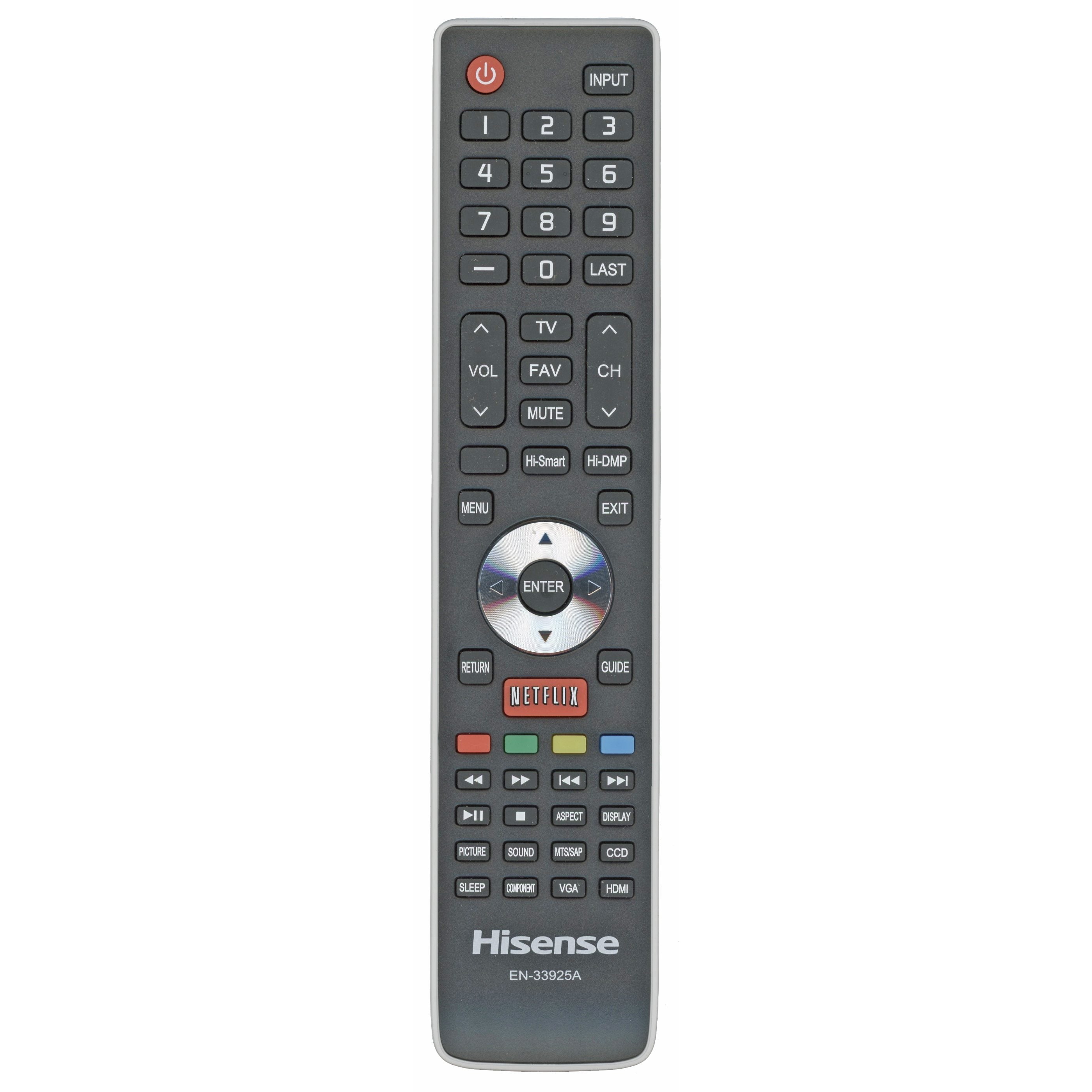 Télécommande pour téléviseur Hisense EN33925A