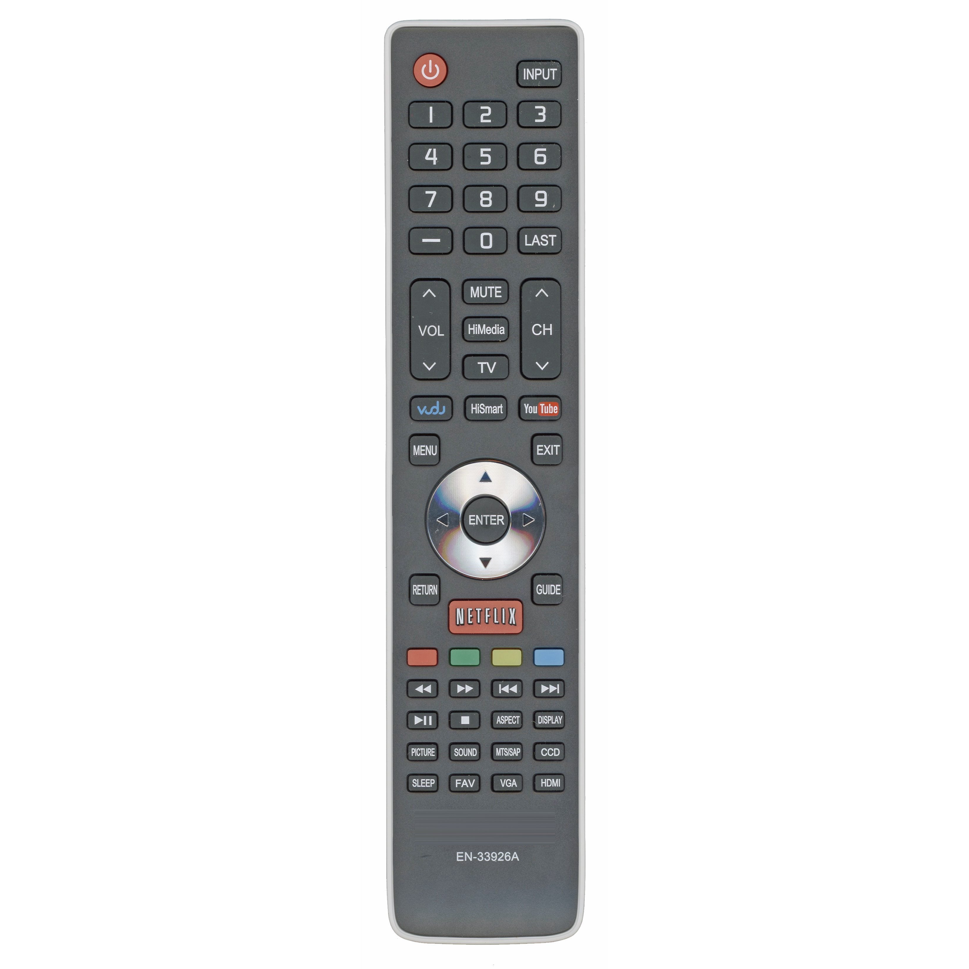 Control remoto para TV Hisense EN33926A