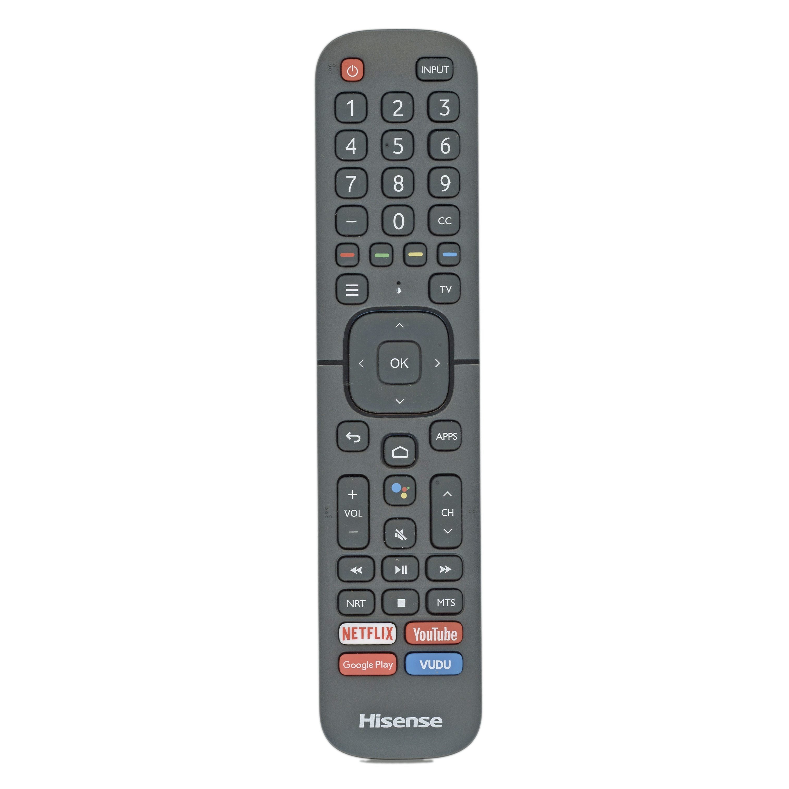 Control remoto para televisor Android Hisense EN3M34H